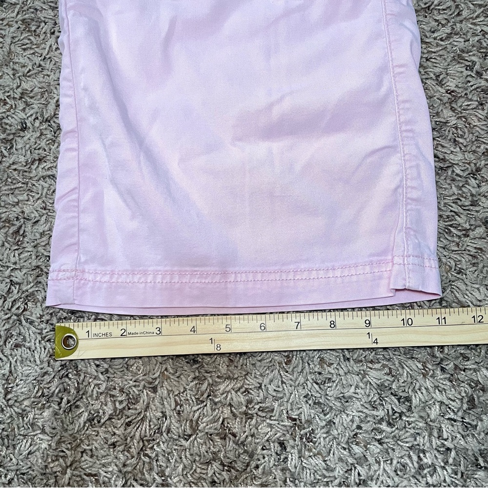 American Eagle Women's Super High Rise Baggy Wide Leg Cargo Pants 12 Short Pink - Picture 9 of 9